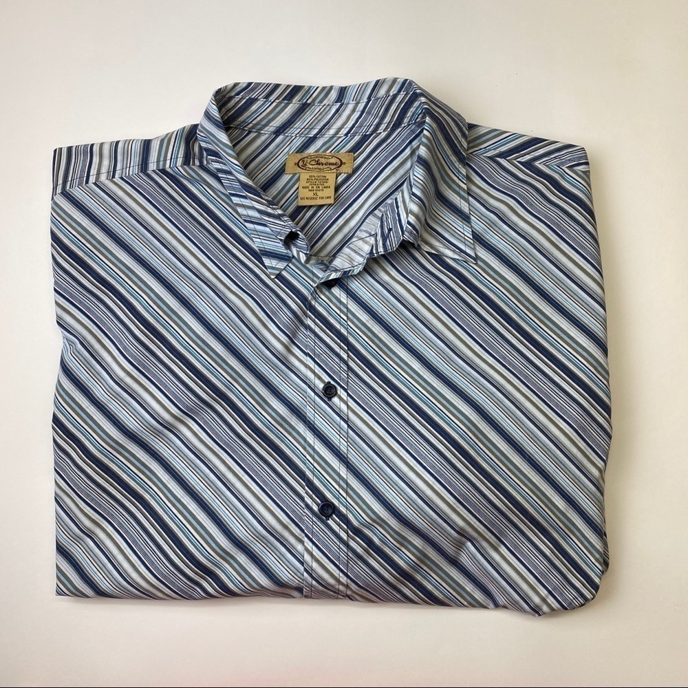 Y CHROME  XL CASUAL BUTTON DOWN